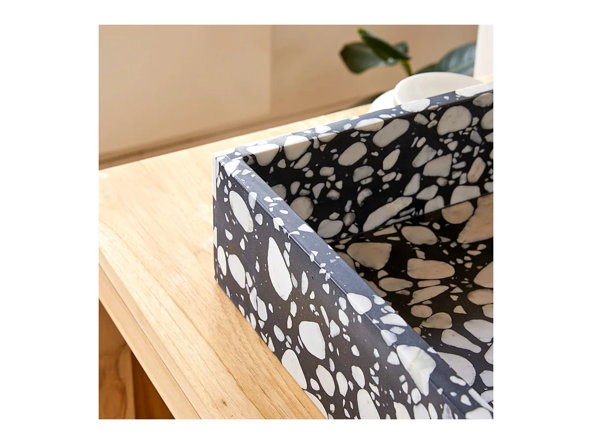 Extravagantes Waschbecken Premium-Terrazzo Unik