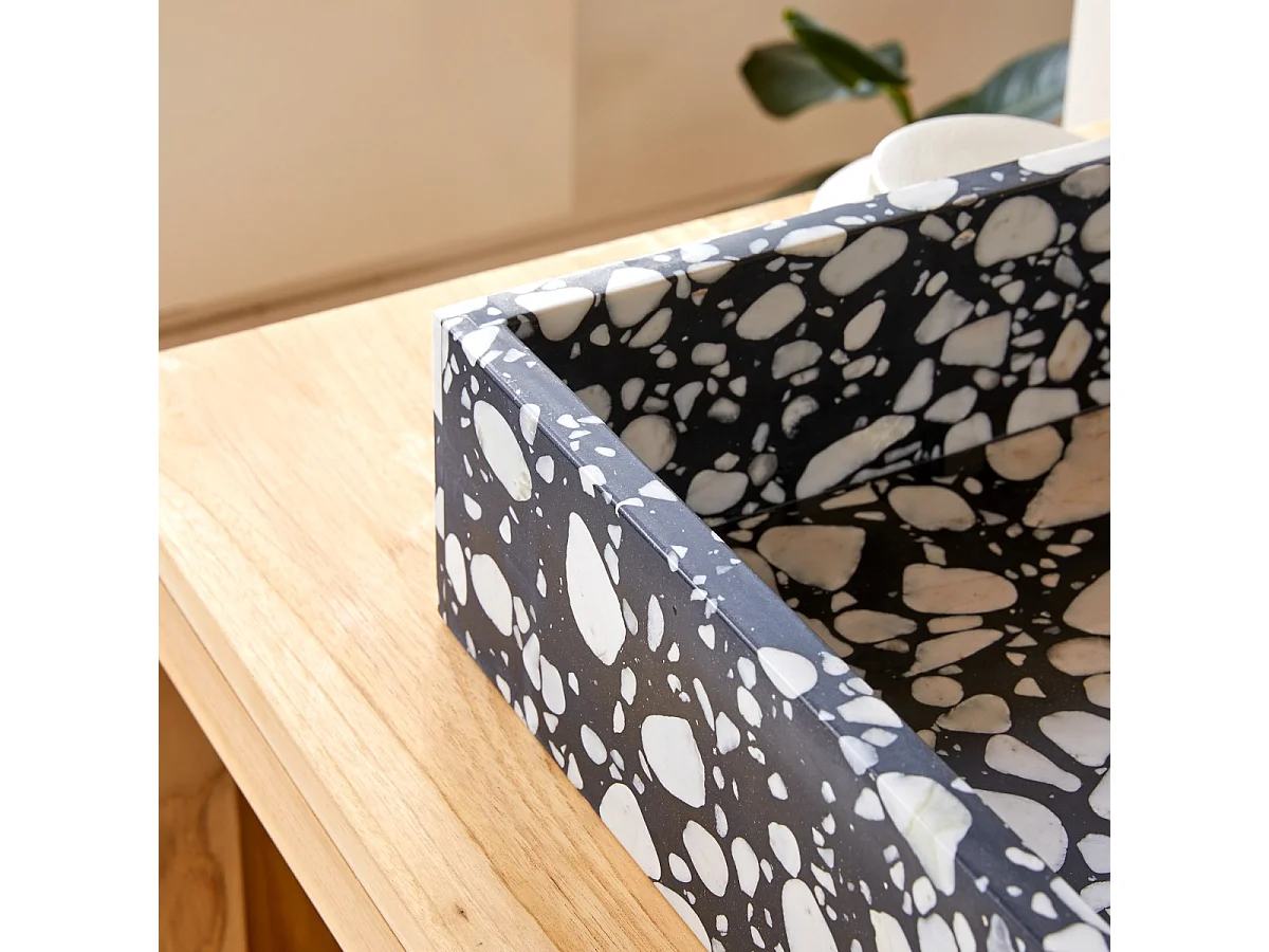 Extravagantes Waschbecken Premium-Terrazzo Unik