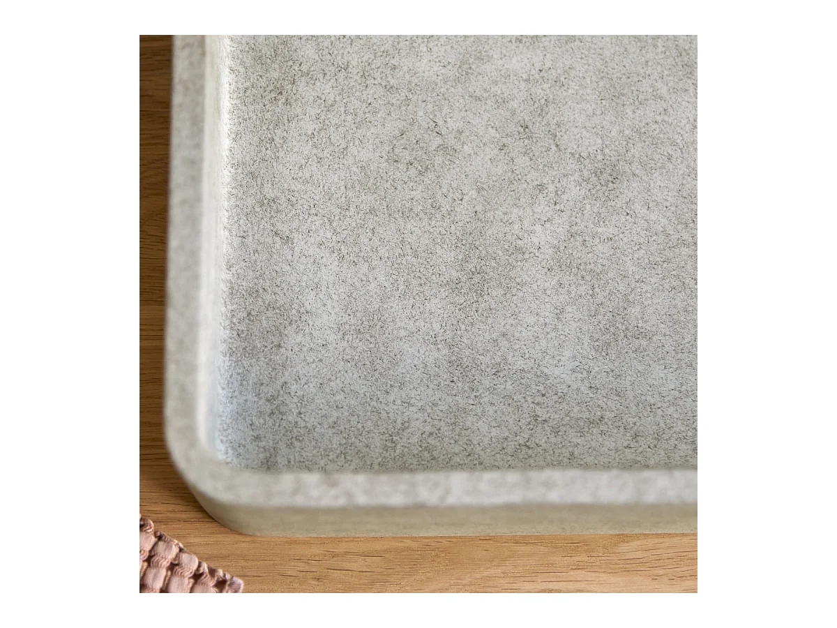 Waschbecken Iris aus grauem Beton