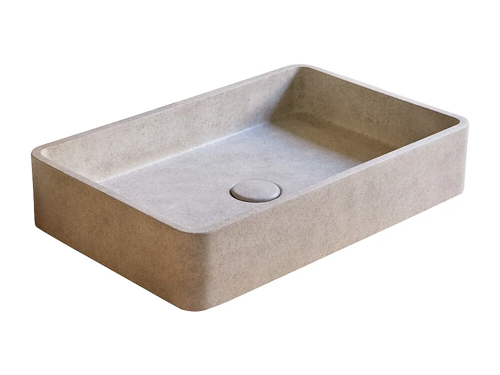 Lavabo in cemento grey Iris