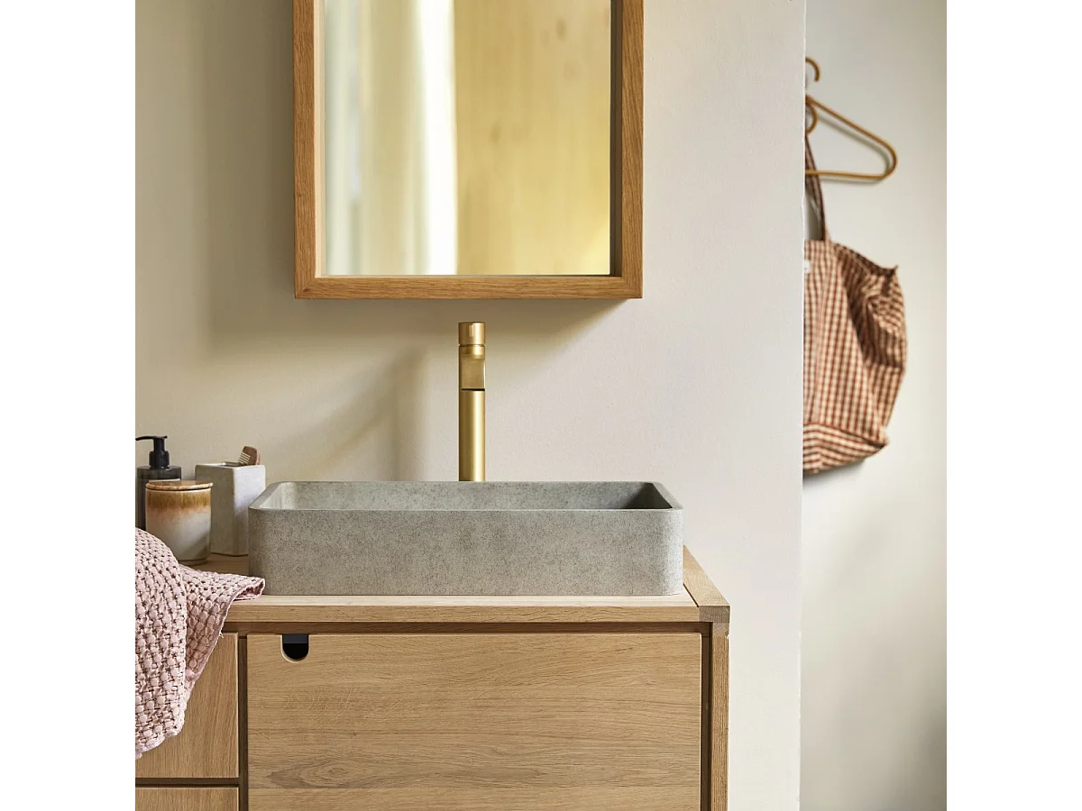 Lavabo in cemento grey Iris