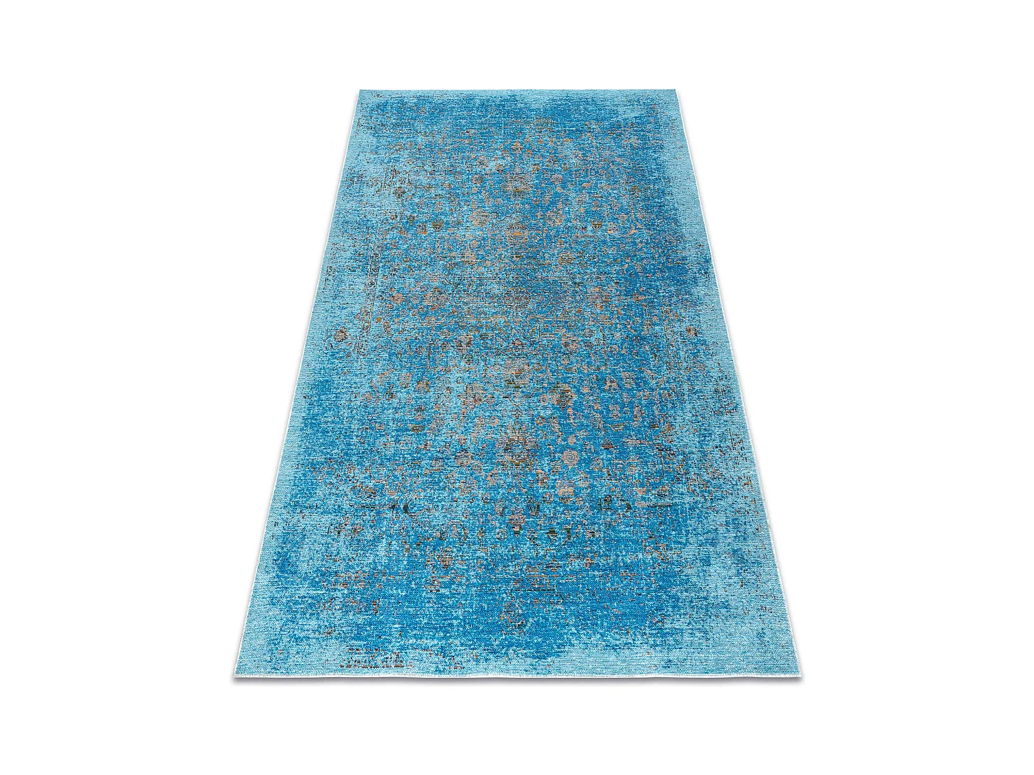 Tapis en laine ANTIGUA 518 75 JQ500 OSTA - Abstraction tissé à plat  170x240 cm