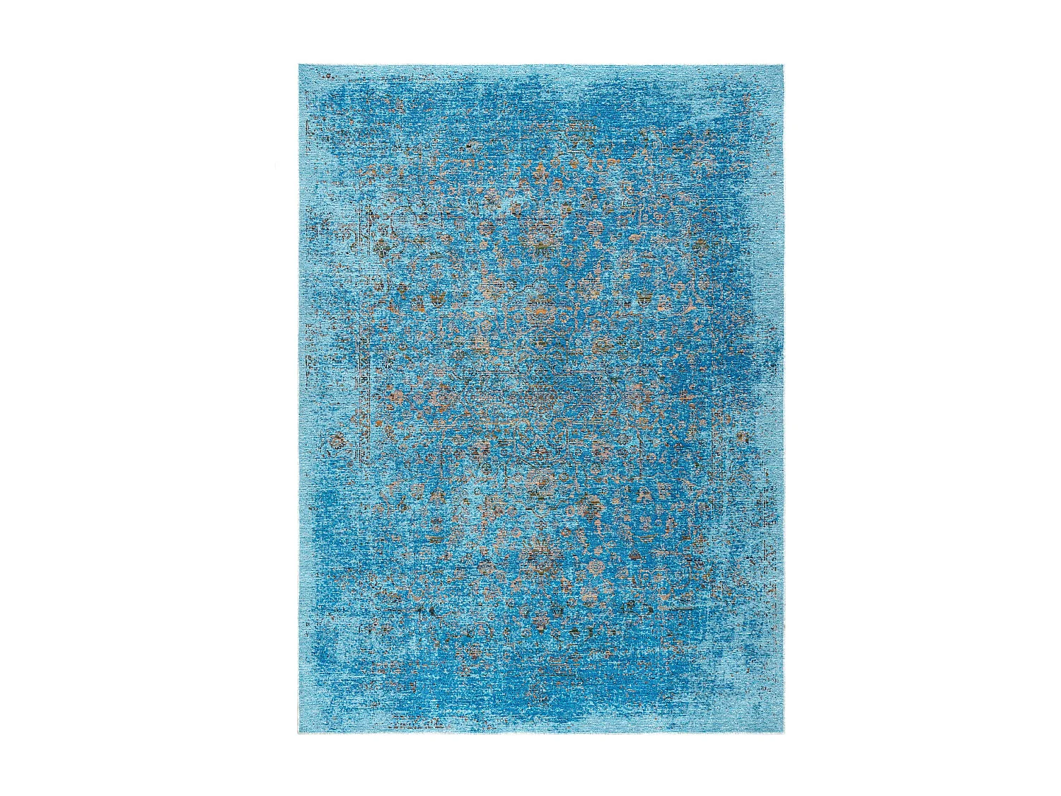 Tapis en laine ANTIGUA 518 75 JQ500 OSTA - Abstraction tissé à plat  200x300 cm