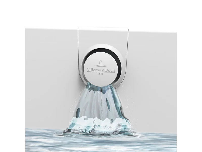 Baignoire droite 170 x 75 VILLEROY & BOCH Oberon 2.0 blanc mat