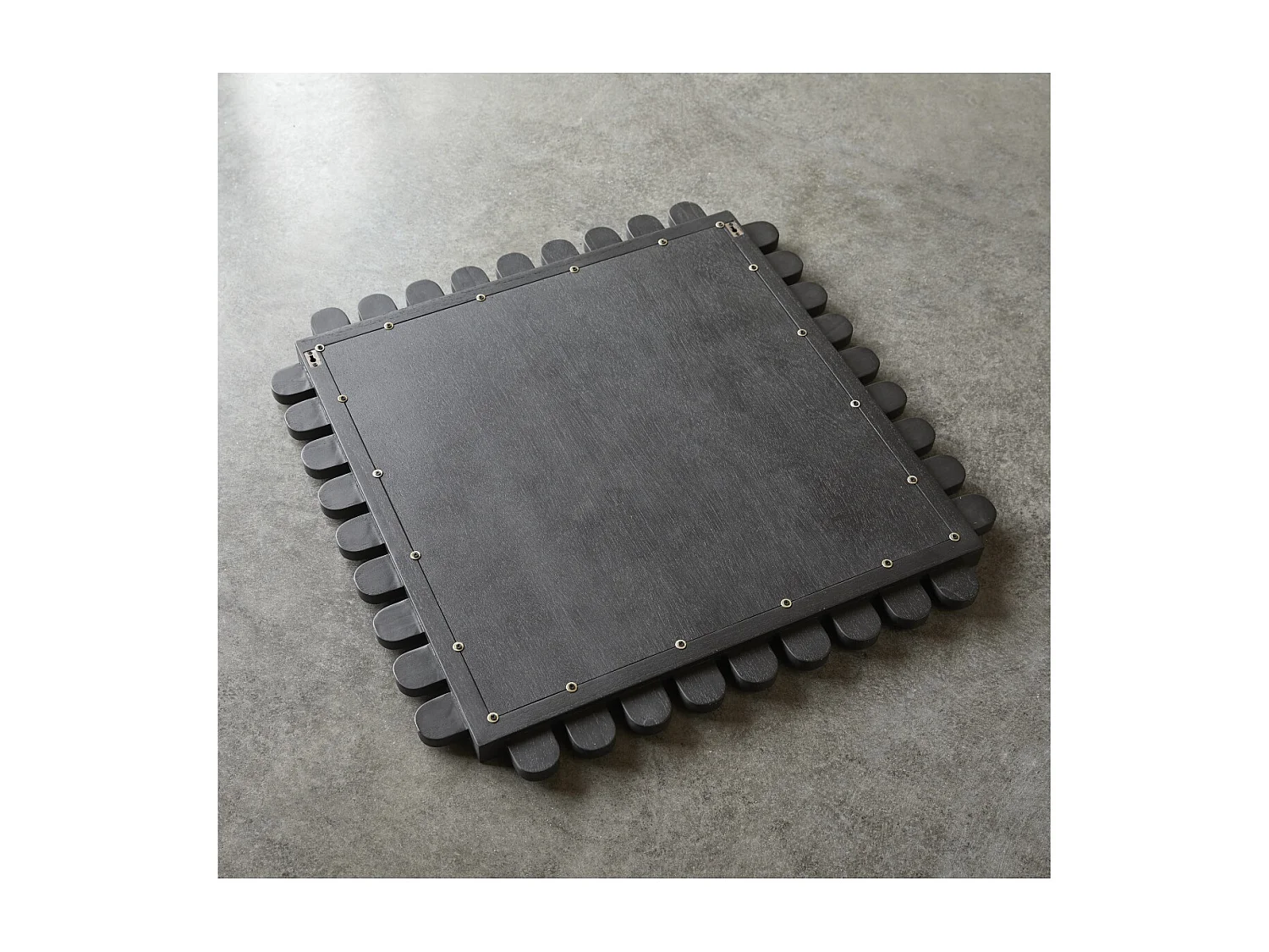 Spiegel Luca aus Mindiholz, 75 x 75 cm