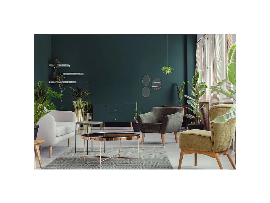 Lot de 3 miroirs Viola, design organique