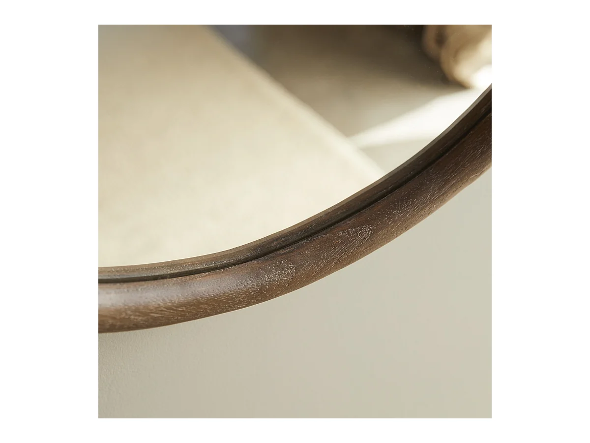 Miroir en bois de mindi 100x70 Dim