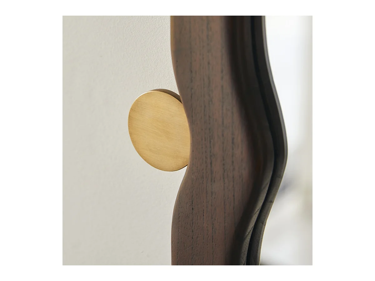 Miroir en bois de mindi 60x40 cm Agate