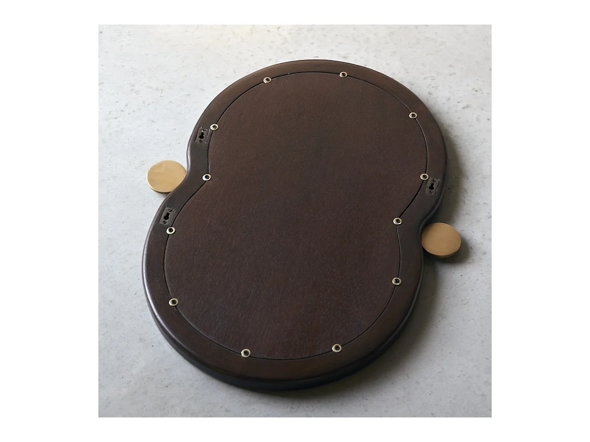 Miroir en bois de mindi 60x40 cm Agate