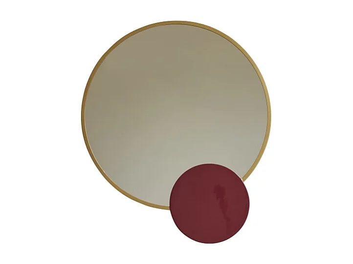 Runder Spiegel Tom mit Stahlrahmen 60 cm