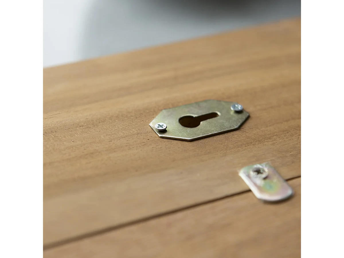 Spiegel Teak Rechteckig 200x90 Spiegel Wandspiegel Holzrahmen Teakholz neu