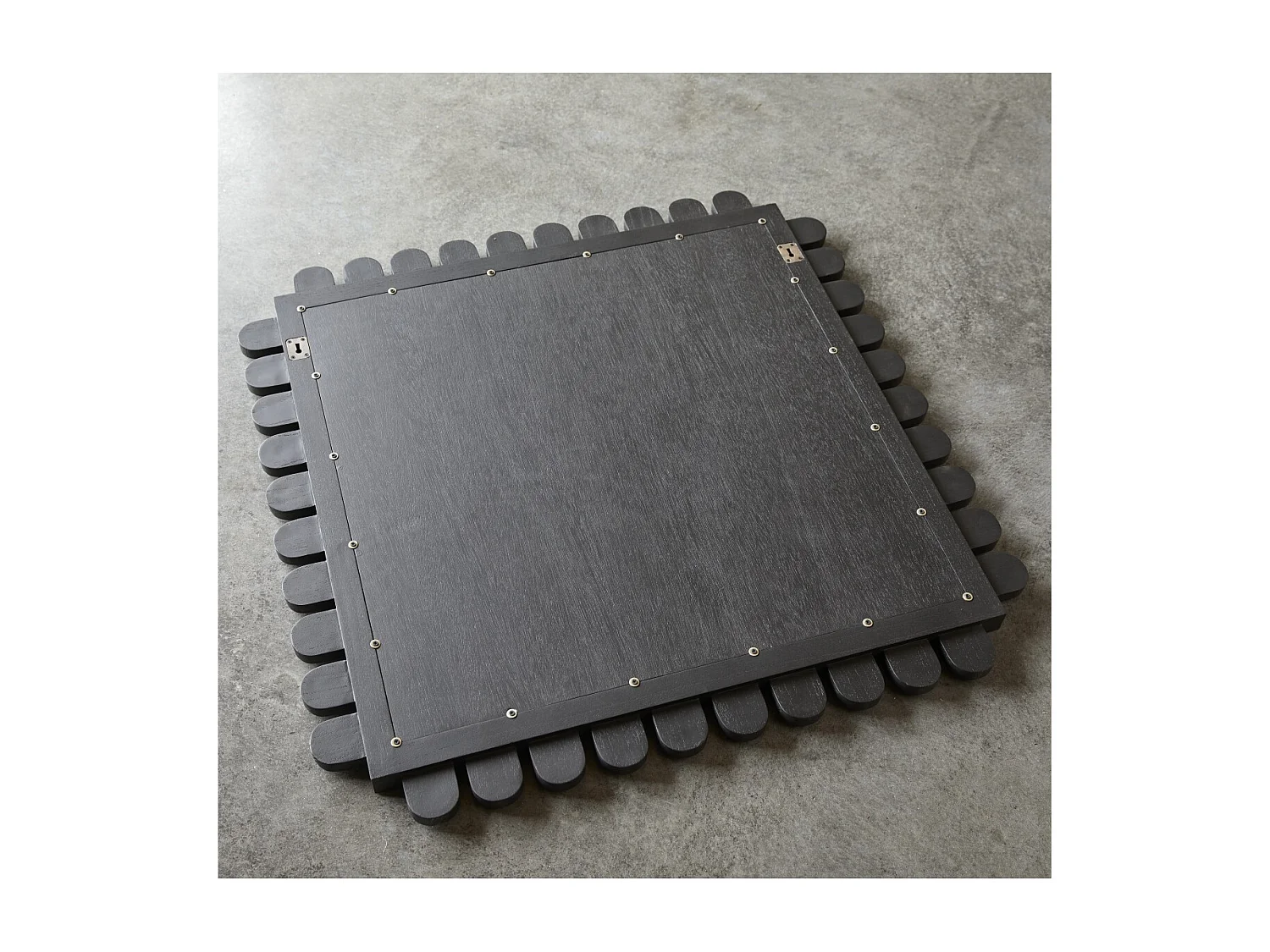 Spiegel Luca aus Mindiholz 92 x 92 cm