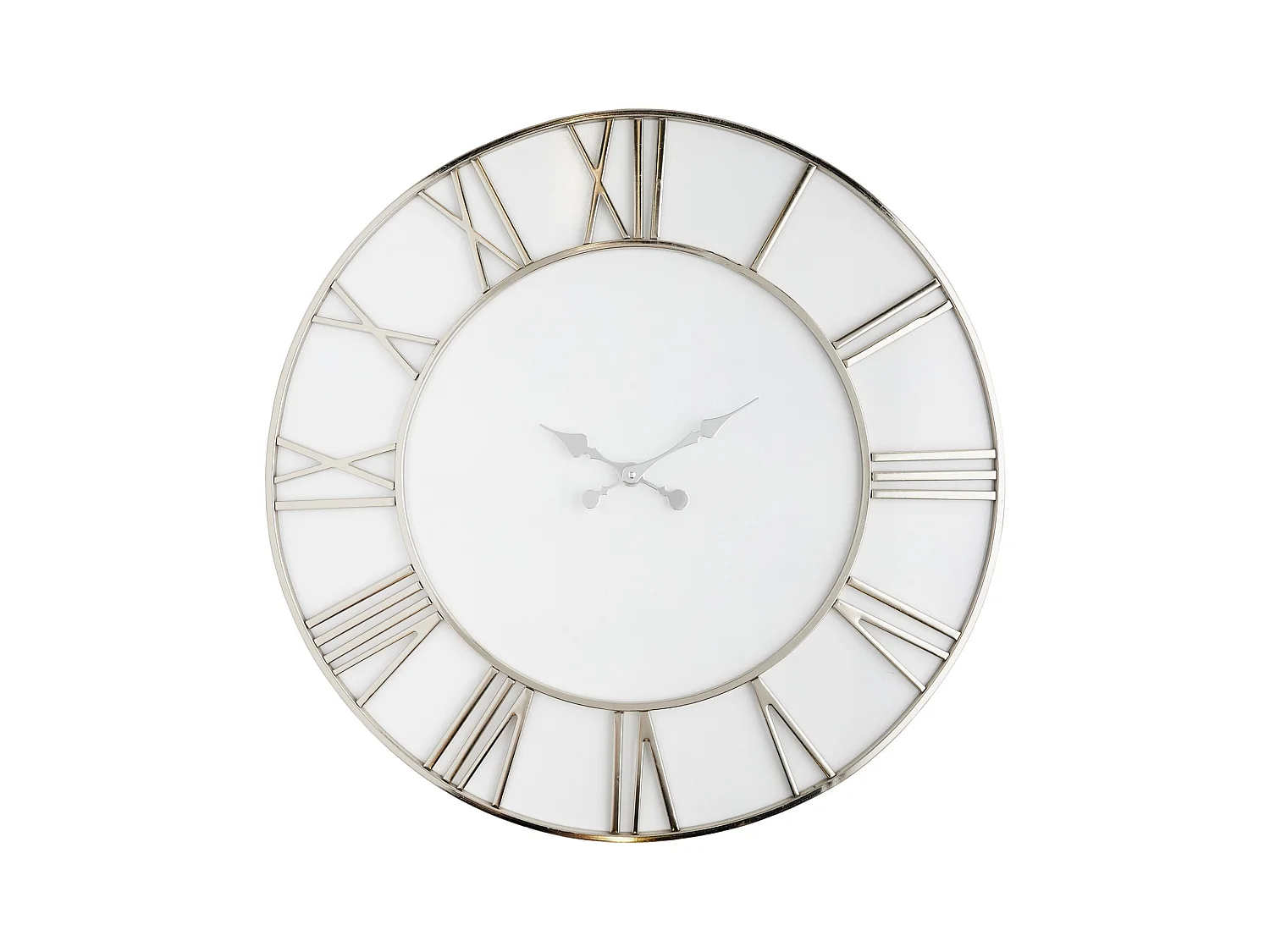 Wanduhr Memorio Mittelsilber 70cm