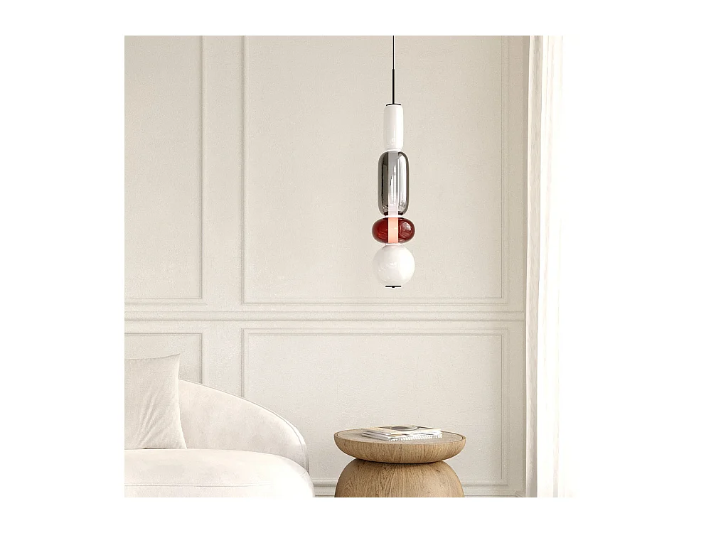 Lampe Suspendue de Design - LED - Drinan Rose