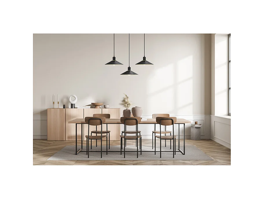 Suspension en ligne 3 lampes ZINGA S3