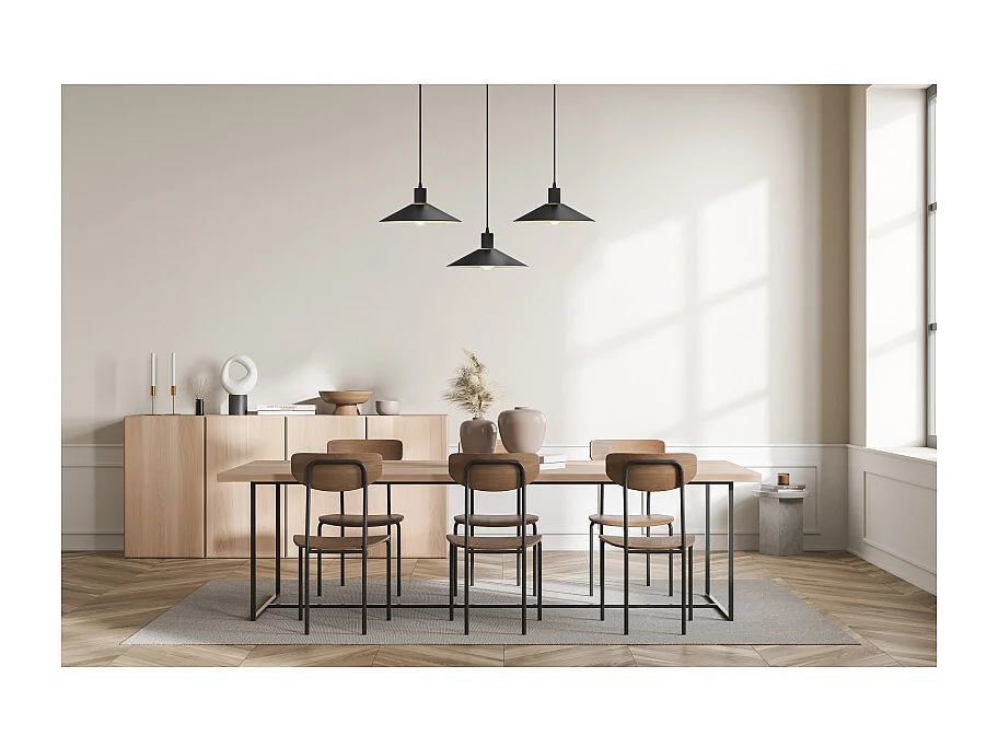 Suspension en ligne 3 lampes ZINGA S3