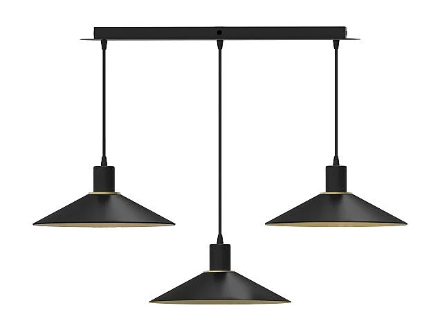 Suspension en ligne 3 lampes ZINGA S3