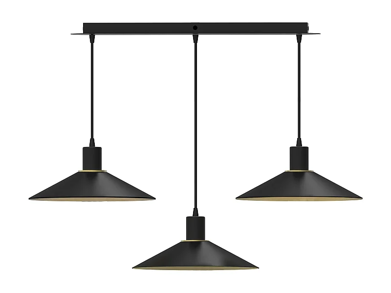 Suspension en ligne 3 lampes ZINGA S3