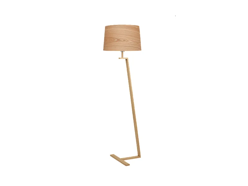 Lampadaire bois MEMPHIS LS Aluminor