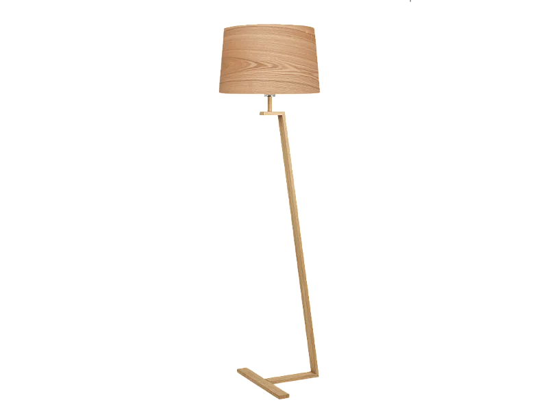 Lampadaire bois MEMPHIS LS Aluminor