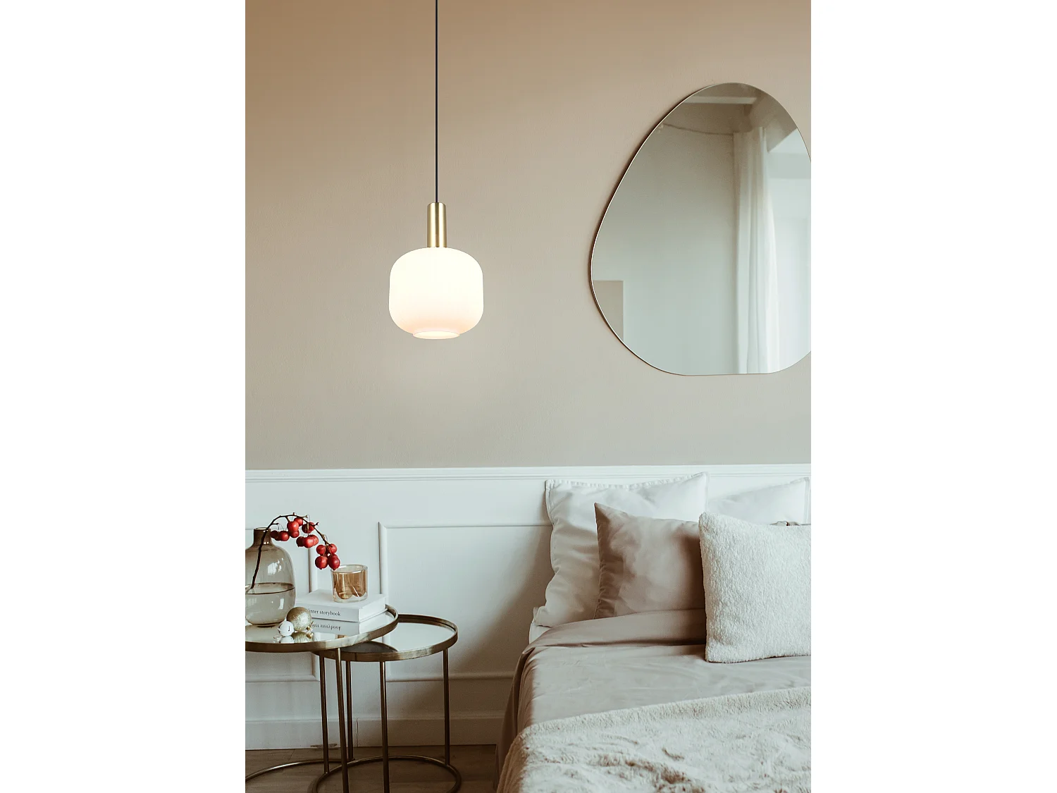 Hanglamp DIVA - 20x20x150 cm - Goud