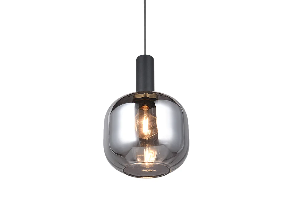 Hanglamp DIVA - 20x20x150 cm - Zwart