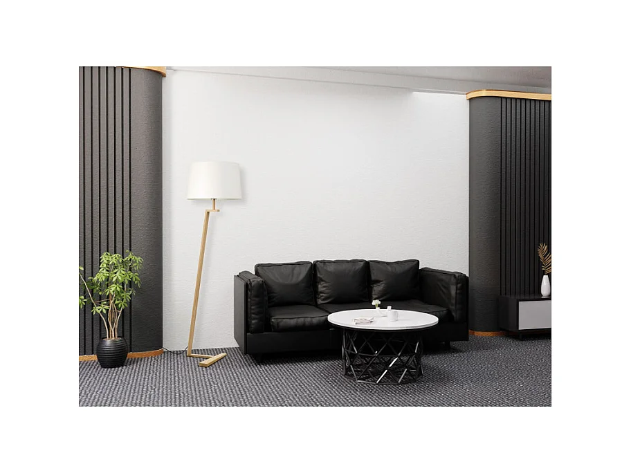 Lampadaire bois MEMPHIS LS Aluminor