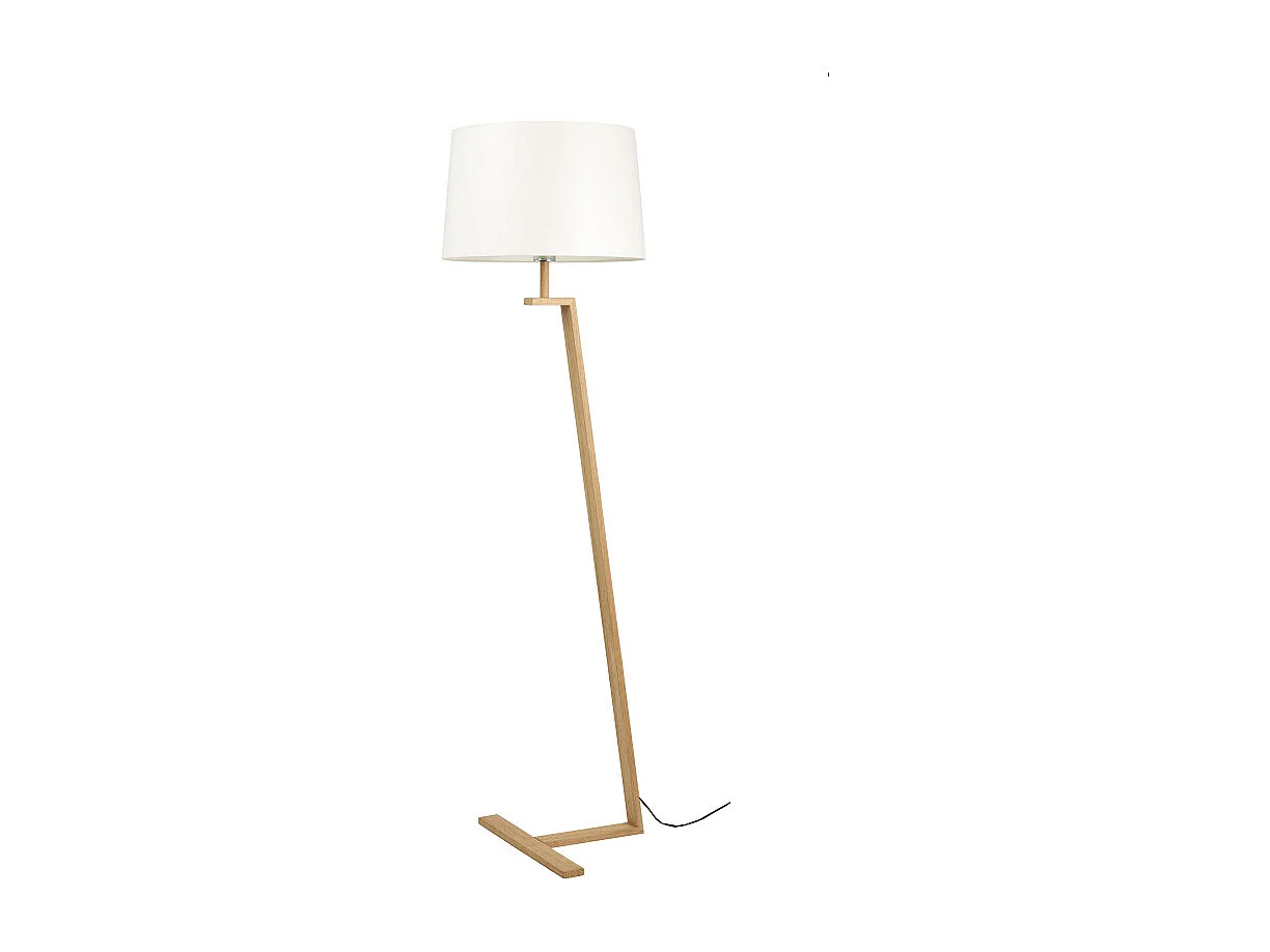 Lampadaire bois MEMPHIS LS Aluminor