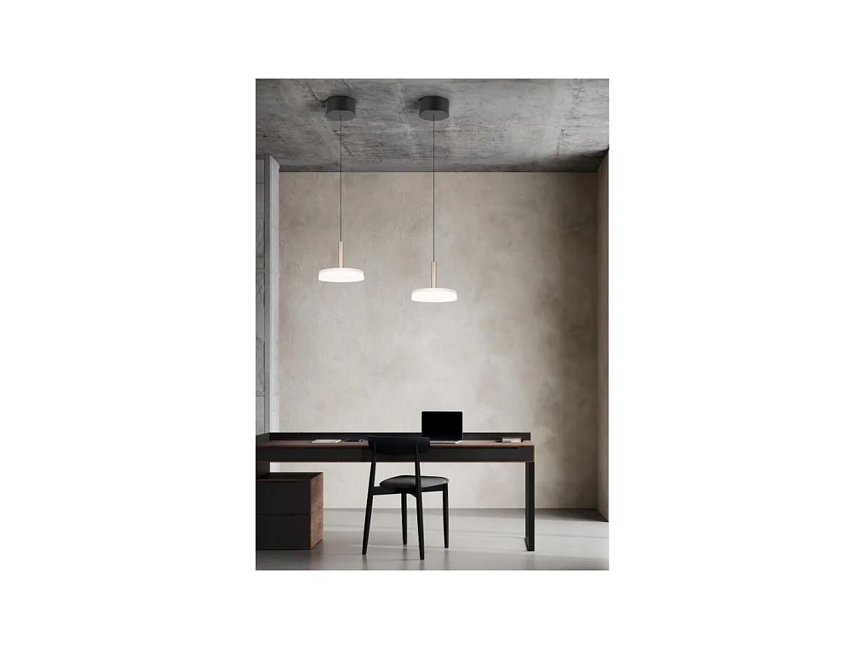 Suspension design à variateur verre Celeste