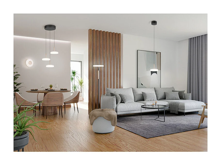 Suspension design à variateur verre Celeste