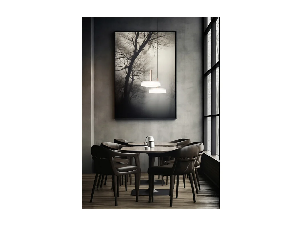 Suspension design à variateur verre Celeste