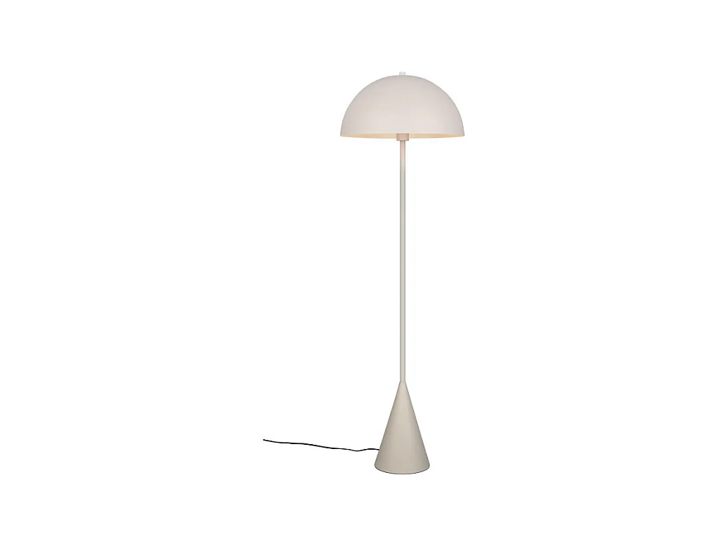 Lampadaire rond en métal Alfie