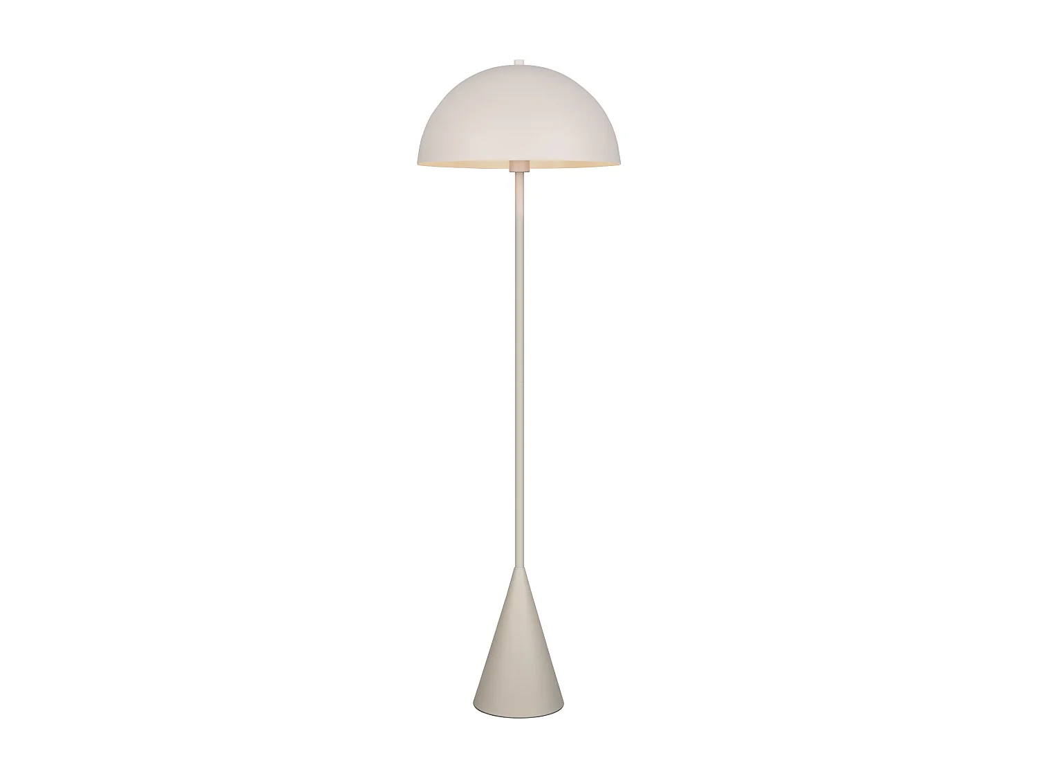 Lampadaire rond en métal Alfie