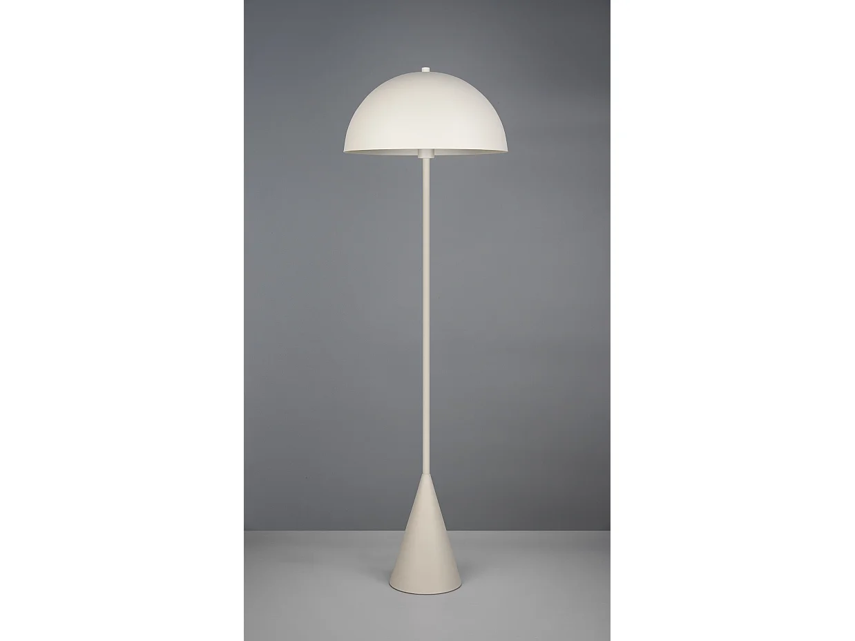 Lampadaire rond en métal Alfie