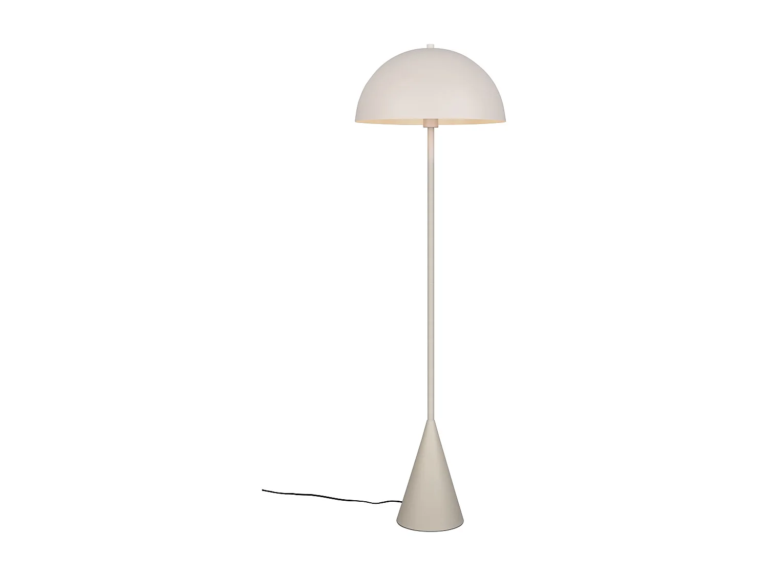 Lampadaire rond en métal Alfie