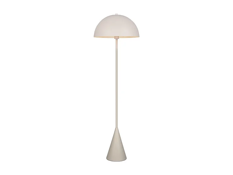 Lampadaire rond en métal Alfie