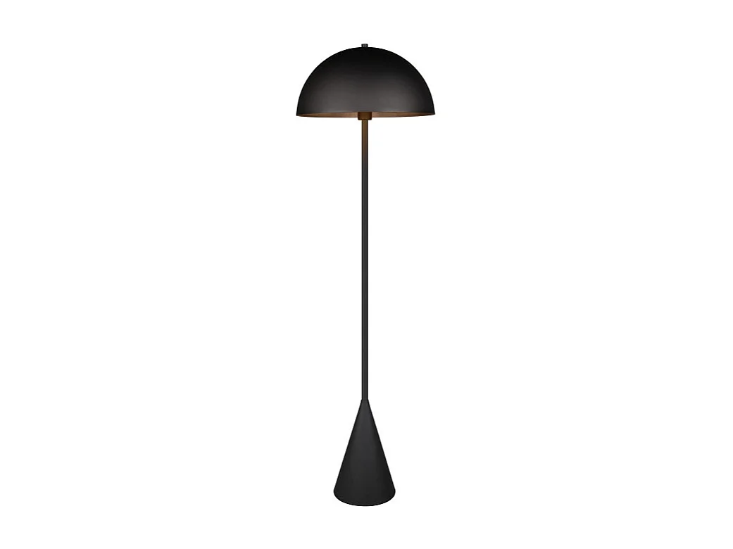 Lampadaire rond en métal Alfie