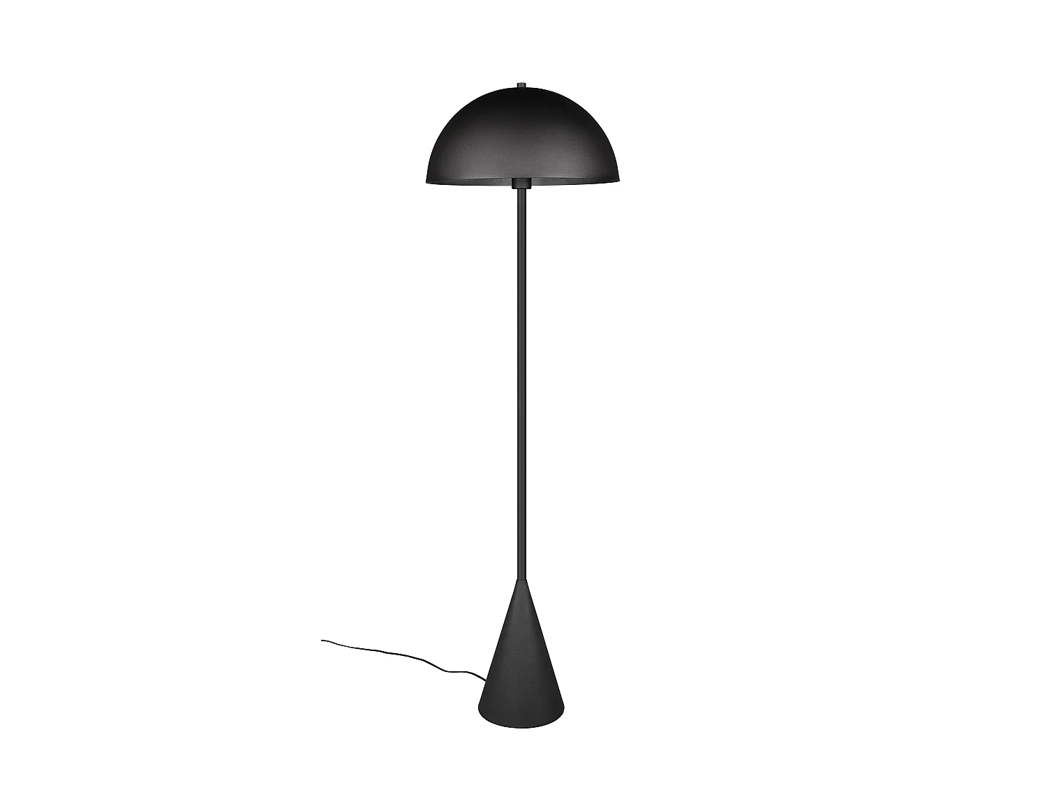 Lampadaire rond en métal Alfie