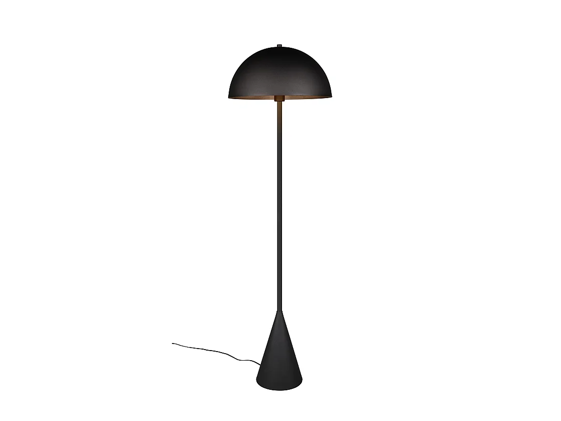 Lampadaire rond en métal Alfie