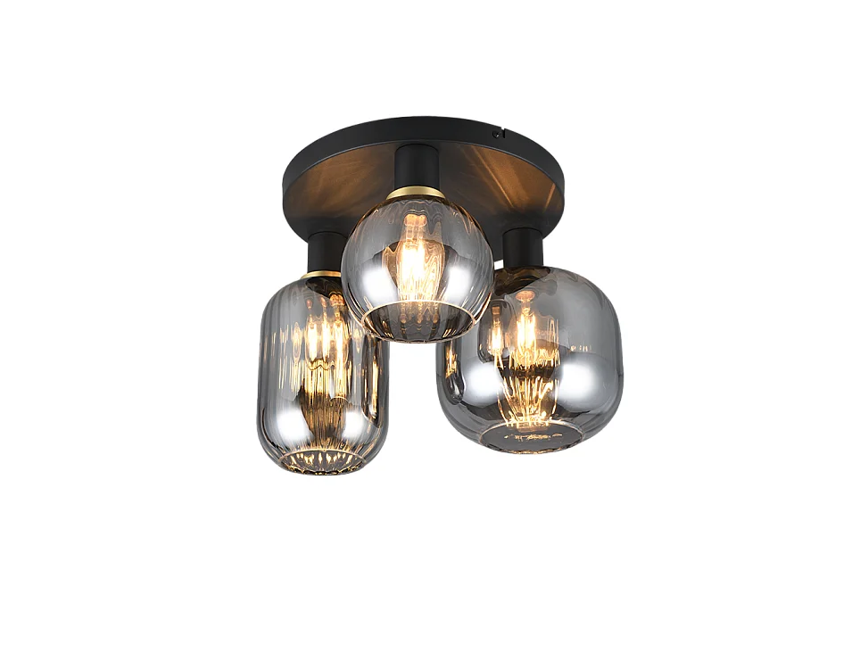 Plafonnier trois lampes 39 cm Diva