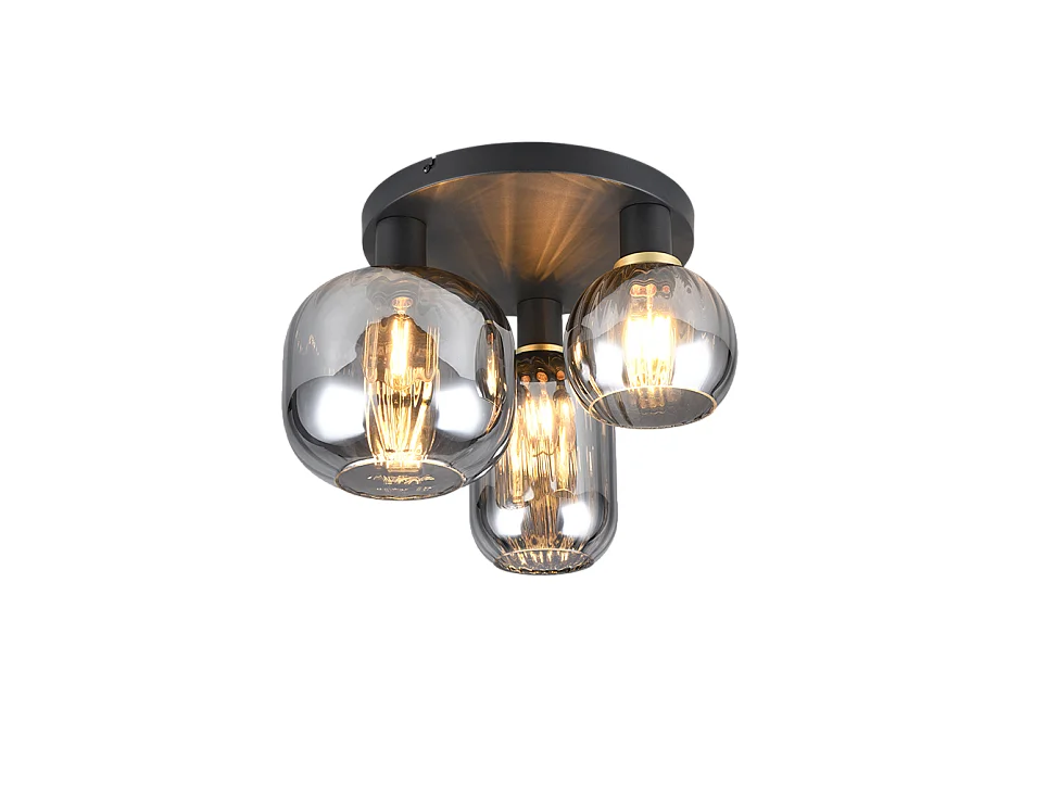 Plafonnier trois lampes 39 cm Diva