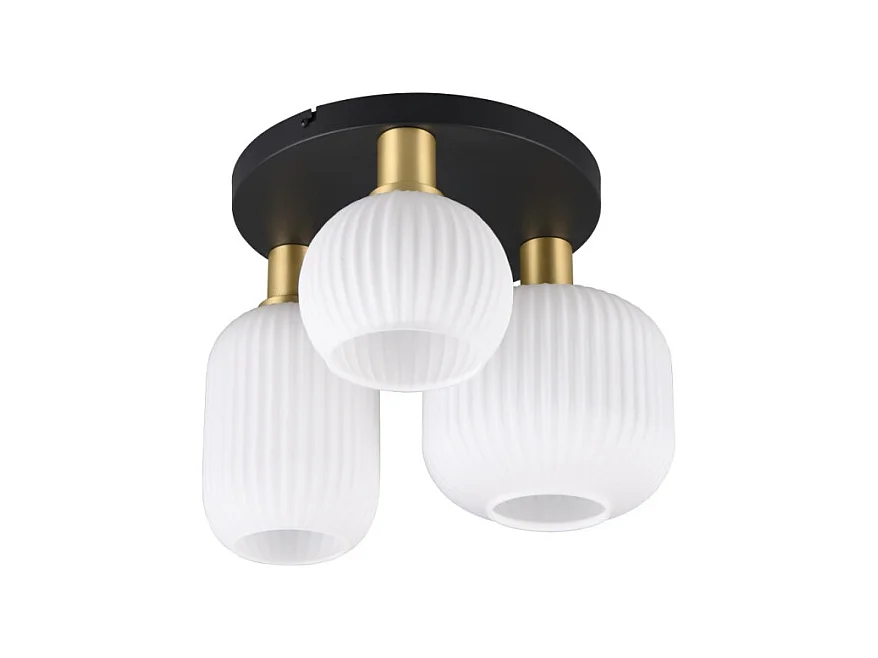 Plafonnier trois lampes 39 cm Diva