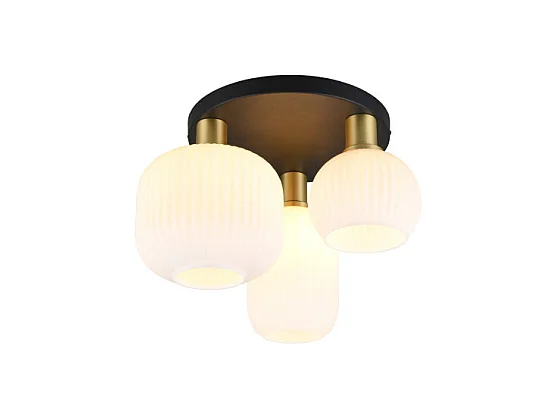 Plafonnier trois lampes 39 cm Diva