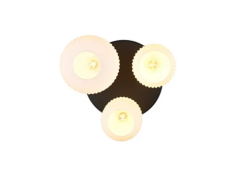 Plafonnier trois lampes 39 cm Diva