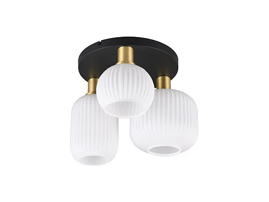Plafonnier trois lampes 39 cm Diva