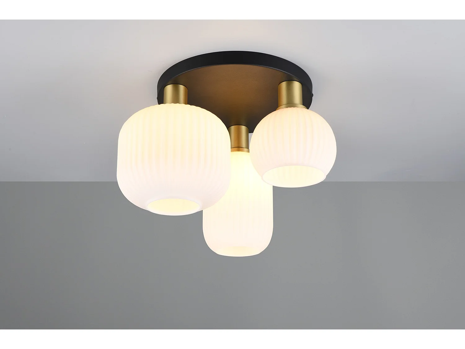 Plafonnier trois lampes 39 cm Diva