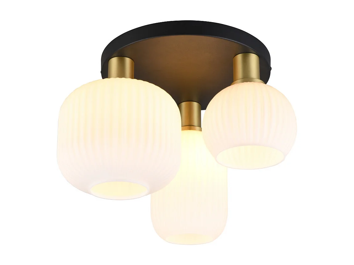 Plafonnier trois lampes 39 cm Diva