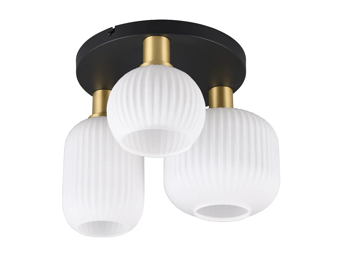 Plafonnier trois lampes 39 cm Diva