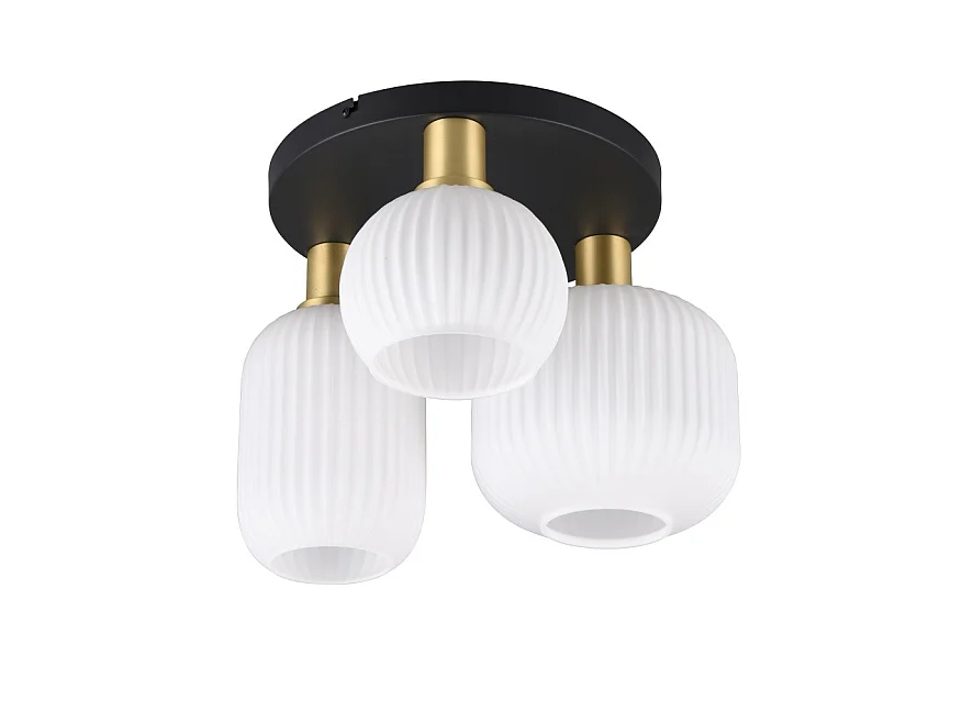 Plafonnier trois lampes 39 cm Diva
