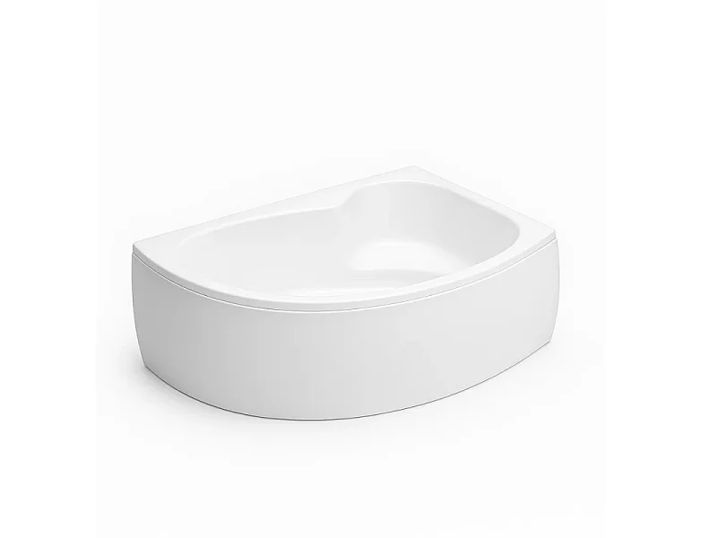 Pack baignoire d'angle 150 x 100 cm JACOB DELAFON Micromega Duo version droite  + tablier de baignoire